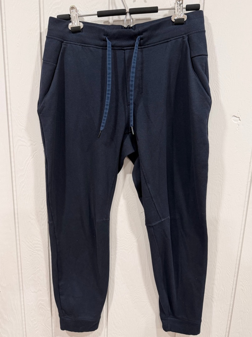 lululemon athletica Men's Dark Navy Jogger Sweatpants with Drawstring